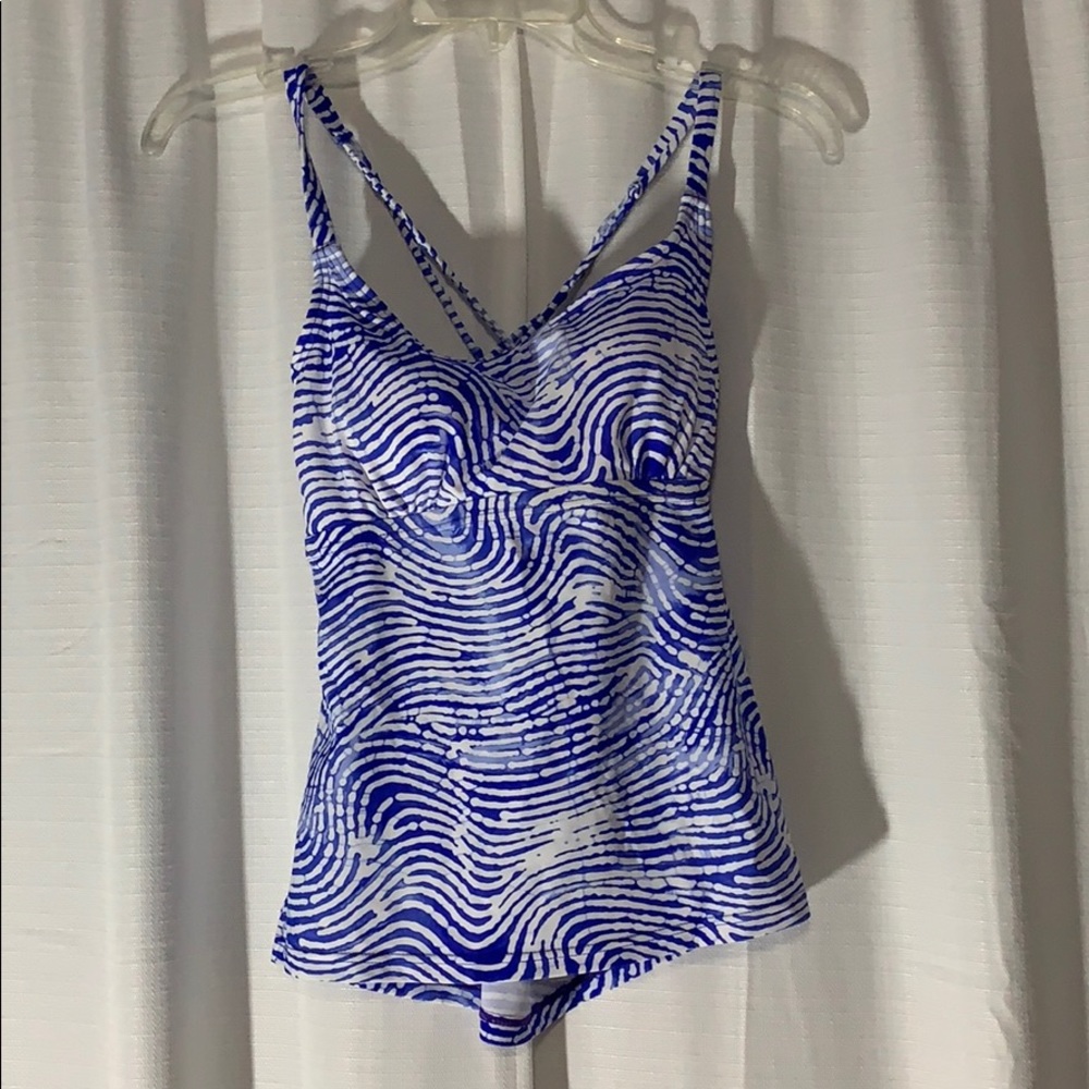 Island Escape Tank Swim Top
